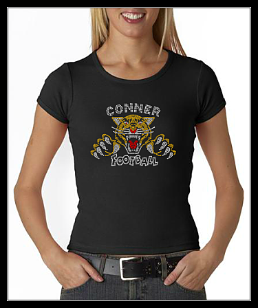 CONNER FOOTBALL RHINESTONE TRANSFER OR DIGITAL DOWNLOAD